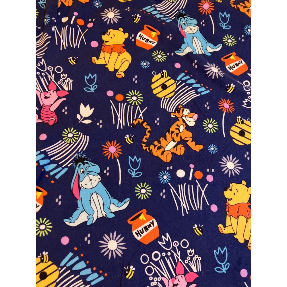 Winnie The Pooh and Friends Medical Scrub Top Size small - Picture 8 of 8